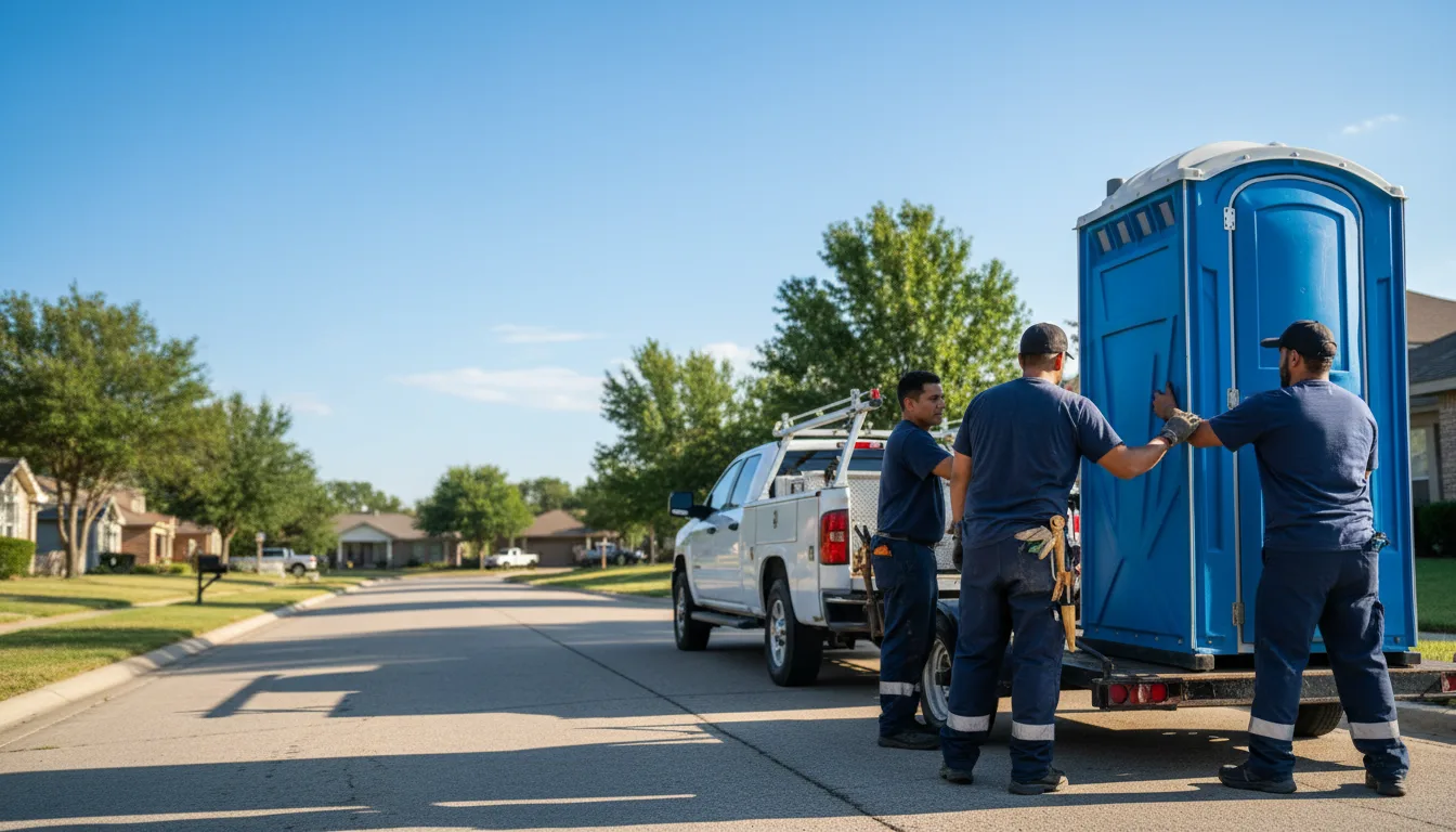 Portable Toilet Rental in Leesville, LA near me